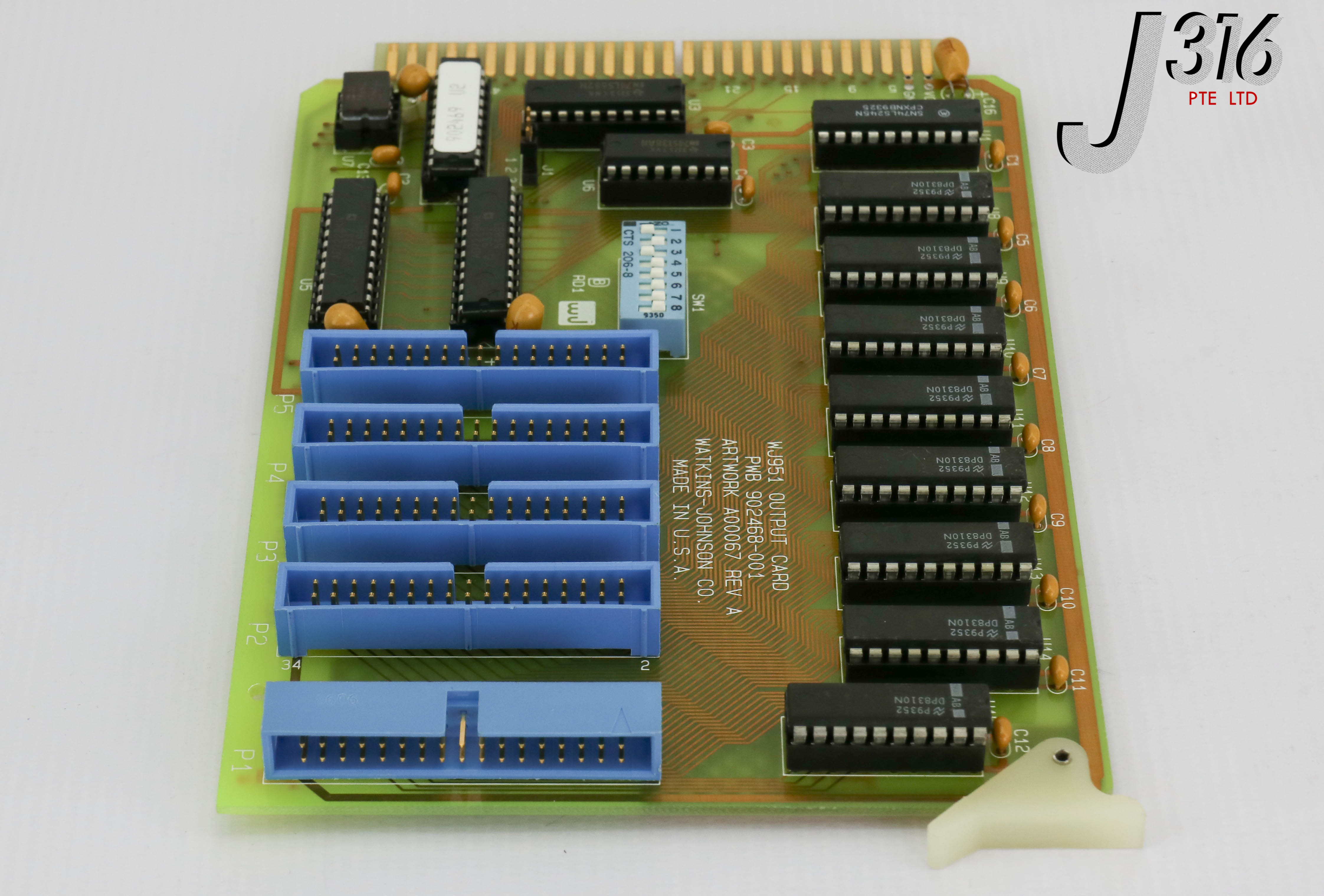 2138 WATKINS-JOHNSON PCB, WJ951 OUTPUT CARD, 902469-001 PWB 902468